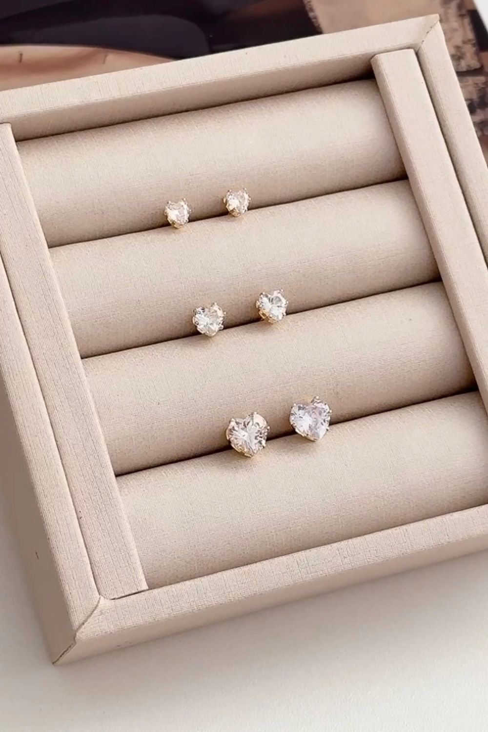 Kit Corações de Cristal